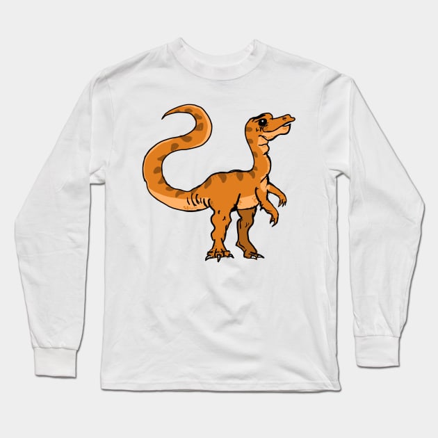 T rex Long Sleeve T-Shirt by Joker & Angel